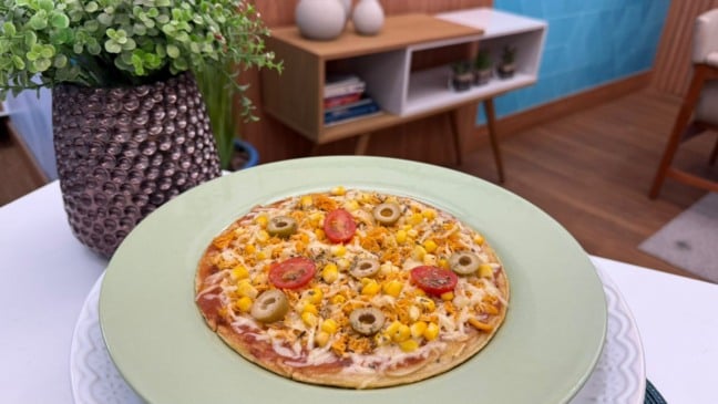 Pizza Zero Glúten. Foto: Roberta Salgueiro