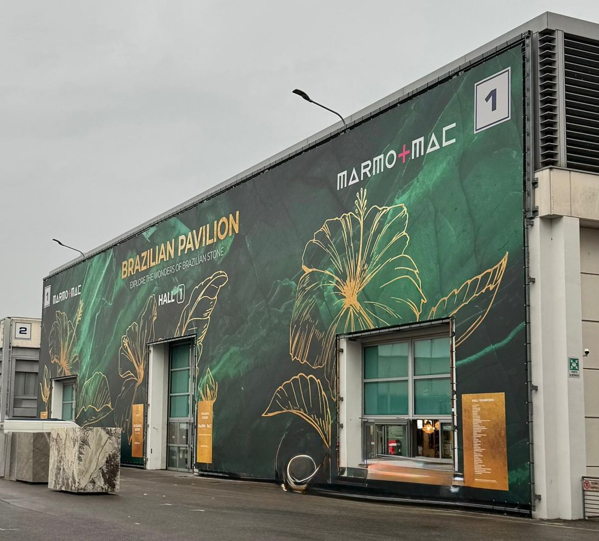 Com liderança capixaba, Brasil ganha pavilhão na principal feira de mármore do mundo na Itália