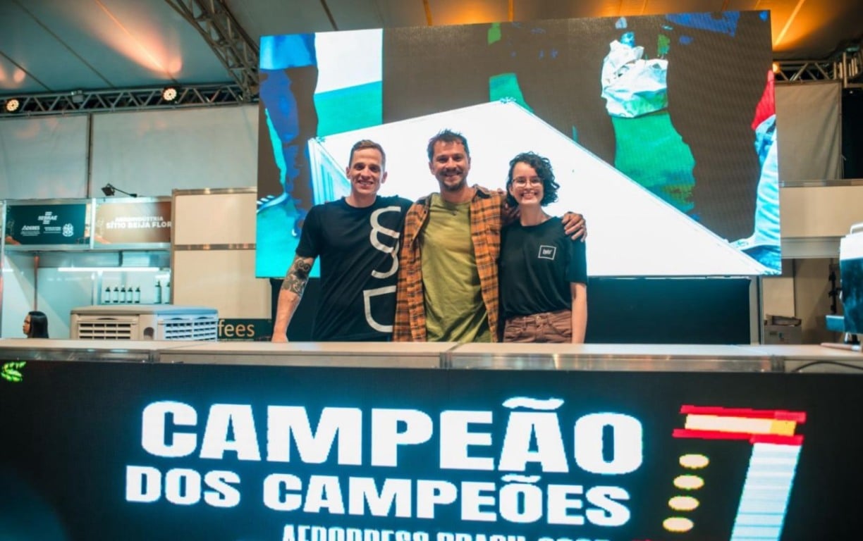 Mayonn Del Sant ficou com o primeiro lugar do Campeão dos Campeões, Amanda Lobo em segundo e José Verli em terceiro | Foto: Divulgação