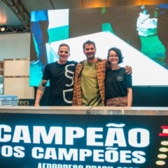 Mayonn Del Sant ficou com o primeiro lugar do Campeão dos Campeões, Amanda Lobo em segundo e José Verli em terceiro | Foto: Divulgação