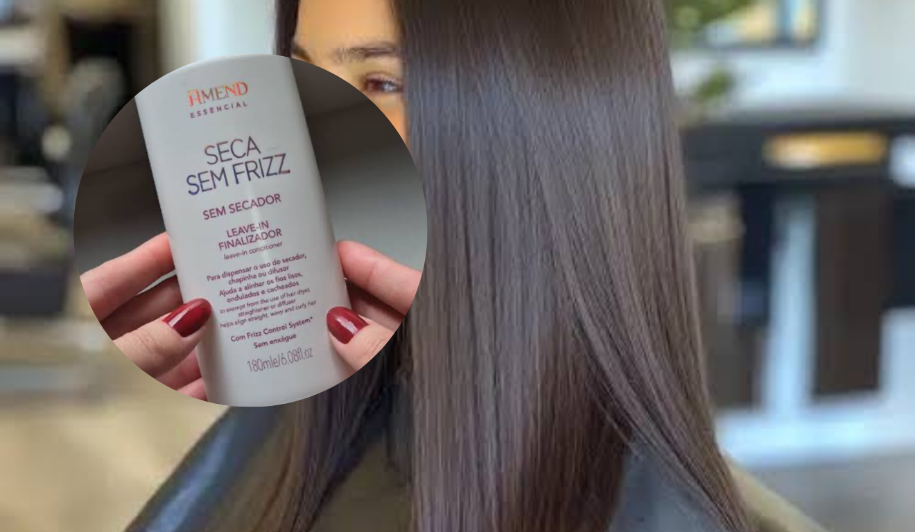 Sem chapinha: finalizador deixa cabelo liso sem fonte de calor