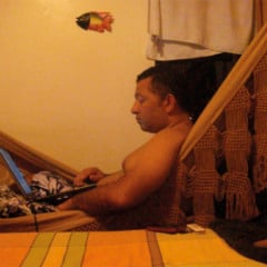 Marcos na rede, Olinda, Setembro de 2012.
