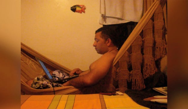Marcos na rede, Olinda, Setembro de 2012.
