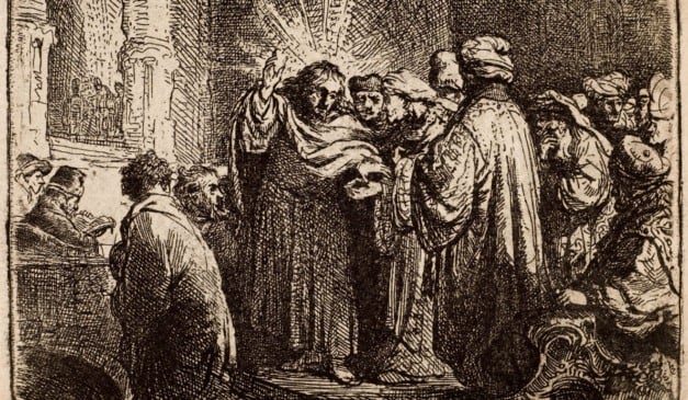 Rembrandt, The Tribute Money, c. 1635 (Foto: Rembrandt/Divulgação)