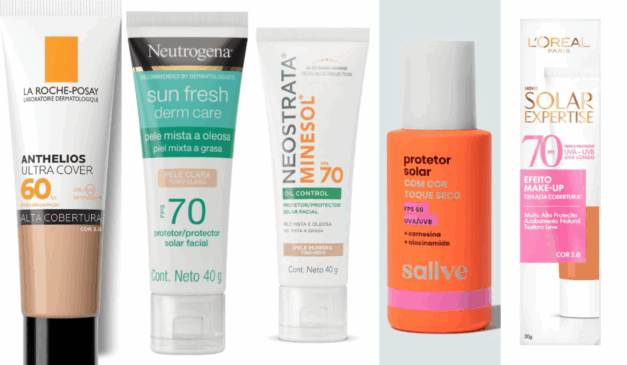 Foto: Reprodução/La Roche-Posay/Neutrogena/NeoStrata/Sallve/L’Oréal Paris