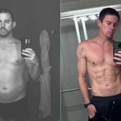 Channing chegou a pesar 77 kg (Foto: Reprodução/Instagram/@channingtatum)