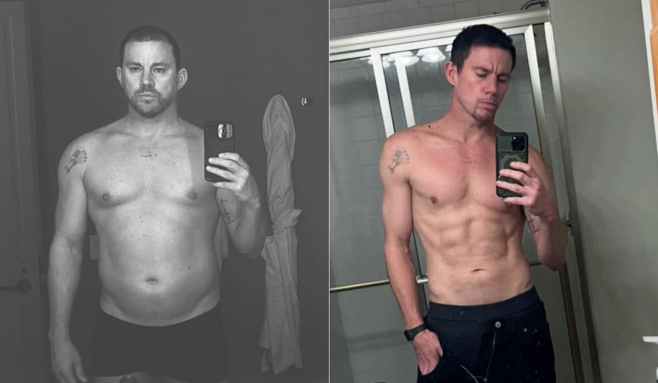 Channing chegou a pesar 77 kg (Foto: Reprodução/Instagram/@channingtatum)