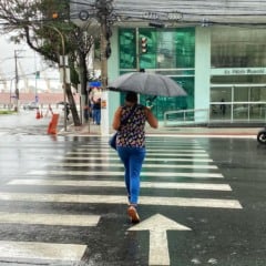Previsão do tempo no ES dia de chuva
