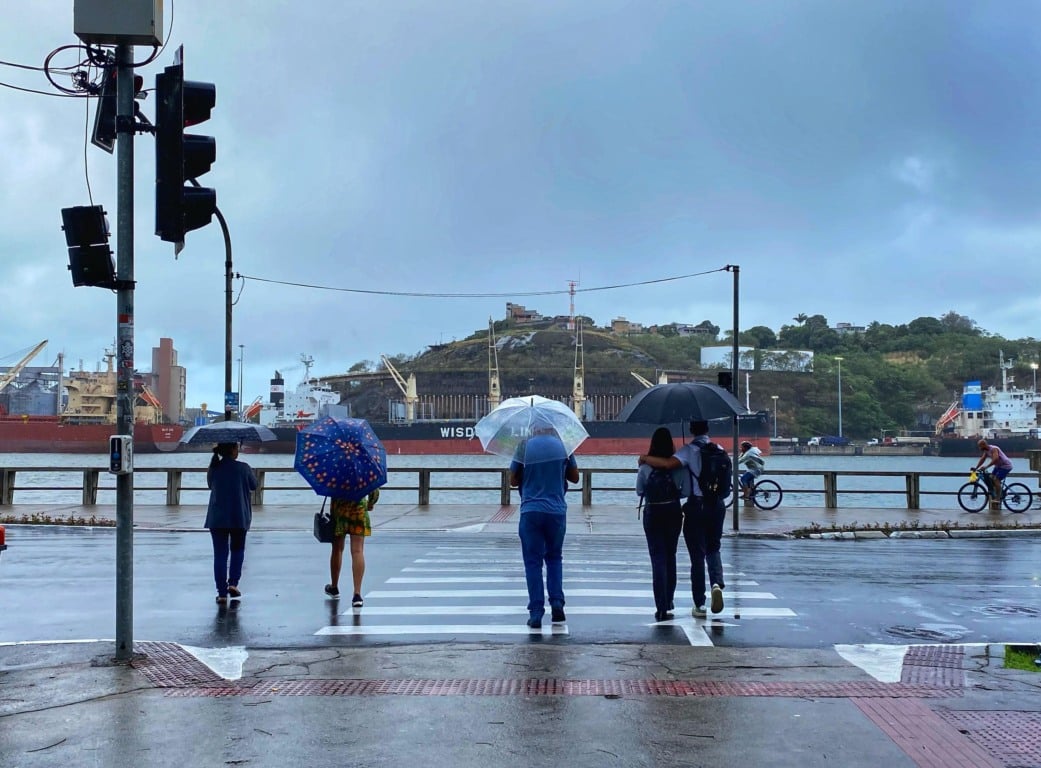 Previsão do tempo no ES dia de chuva Previsão do tempo no ES dia de chuva