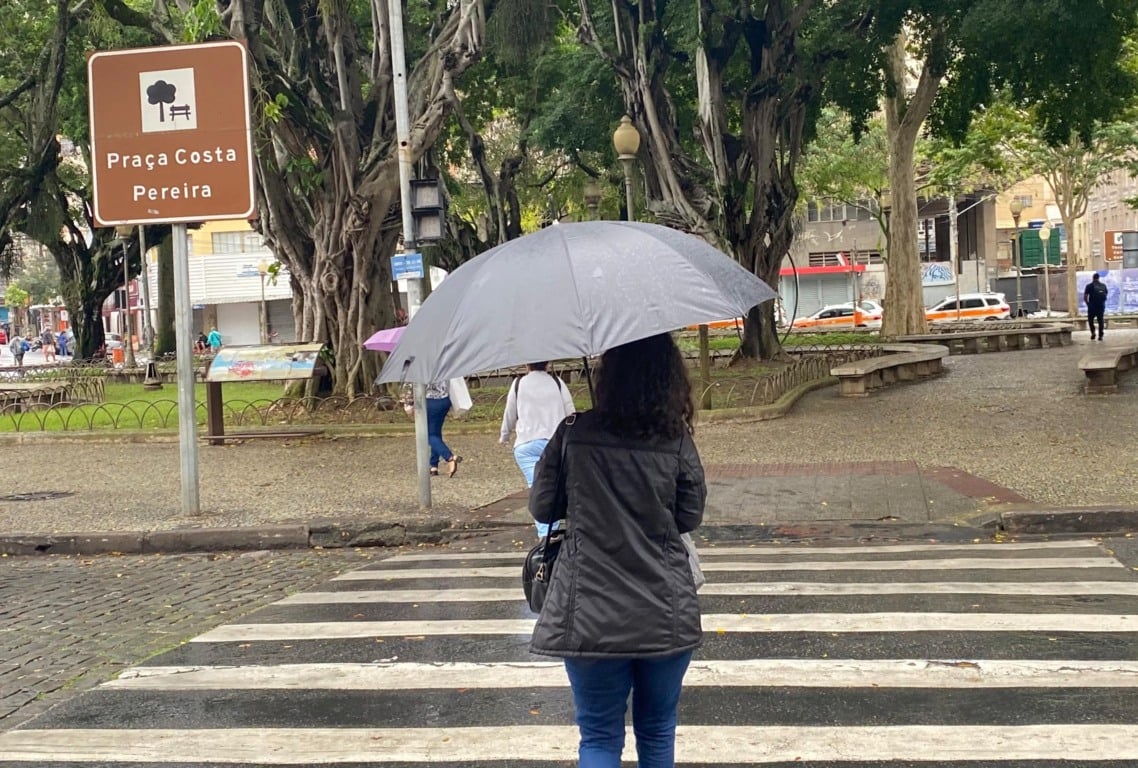Previsão do tempo no ES dia de chuva