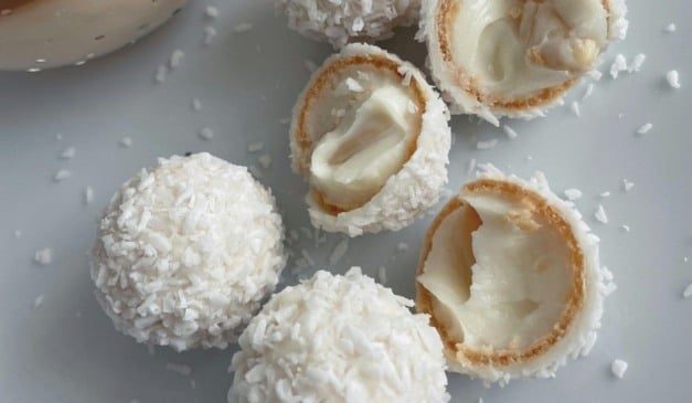 Sobremesa fácil: doce de coco sem açúcar pronto em 2 minutos