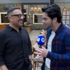Coluna Pedro Permuy faz exclusiva com Carelli, diretor de A Fazenda (Foto: Reprodução/Bruno Alves)