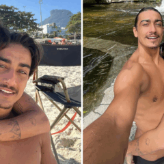 Empresária do ES desabafa sobre morte de Gabriel Farrel, vítima de acidente de paraquedas aos 31: "Siga em frente" (Foto: Reprodução/Instagram @rayssathebaldi)