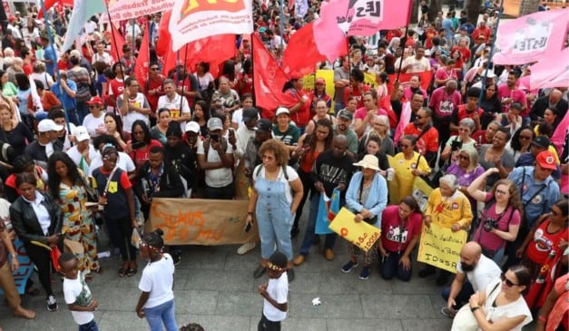 Grito dos Excluídos em São Paulo, em 2024. Foto: Rovena Rosa/Agência Brasil
