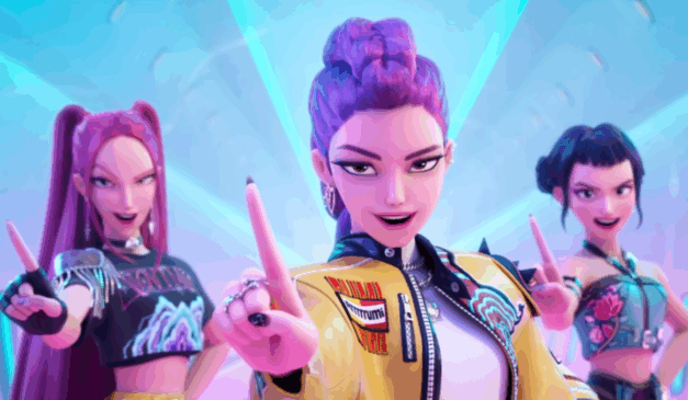 Netflix anunciou um live-action de “Guerreiras do K-pop” poucos meses após estreia de animação (Foto: Reprodução/Netflix)