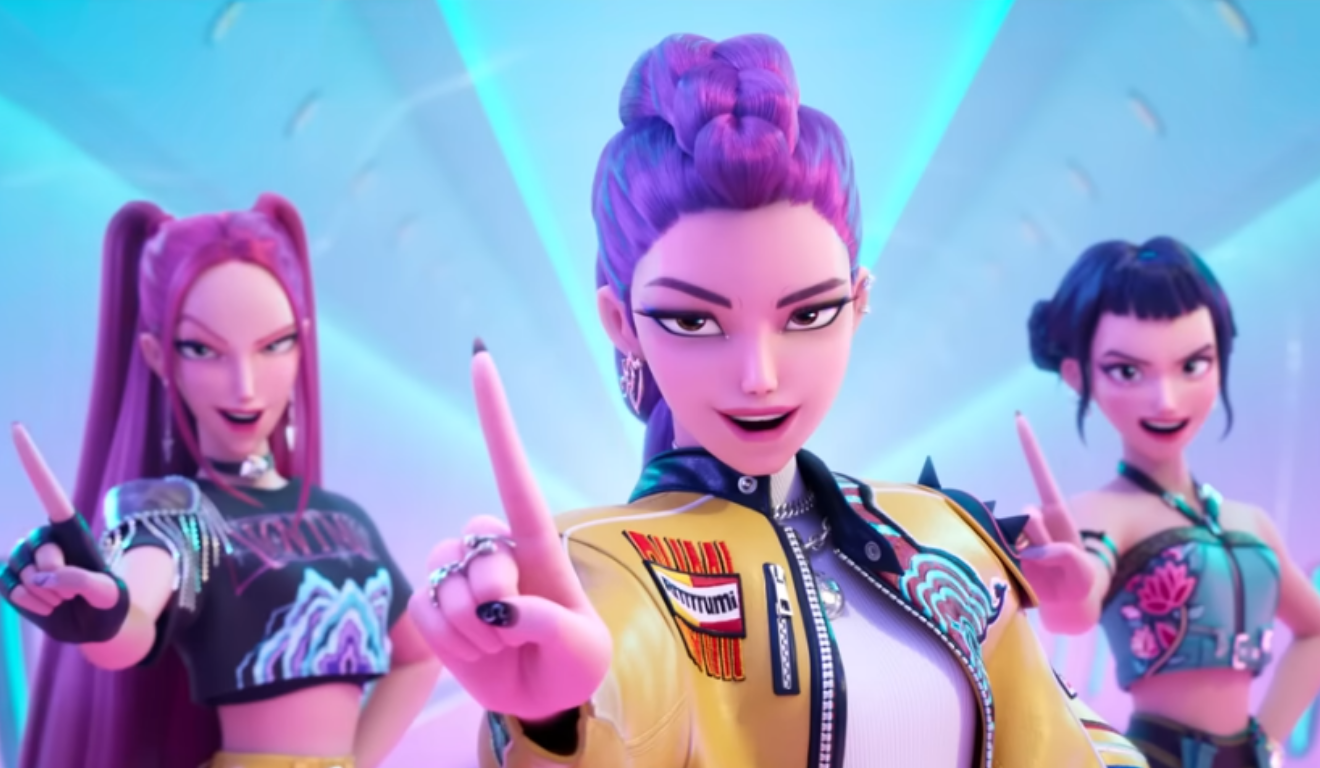 Netflix anunciou um live-action de “Guerreiras do K-pop” poucos meses após estreia de animação (Foto: Reprodução/Netflix)