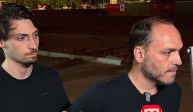 Jair Renan e Carlos Bolsonaro