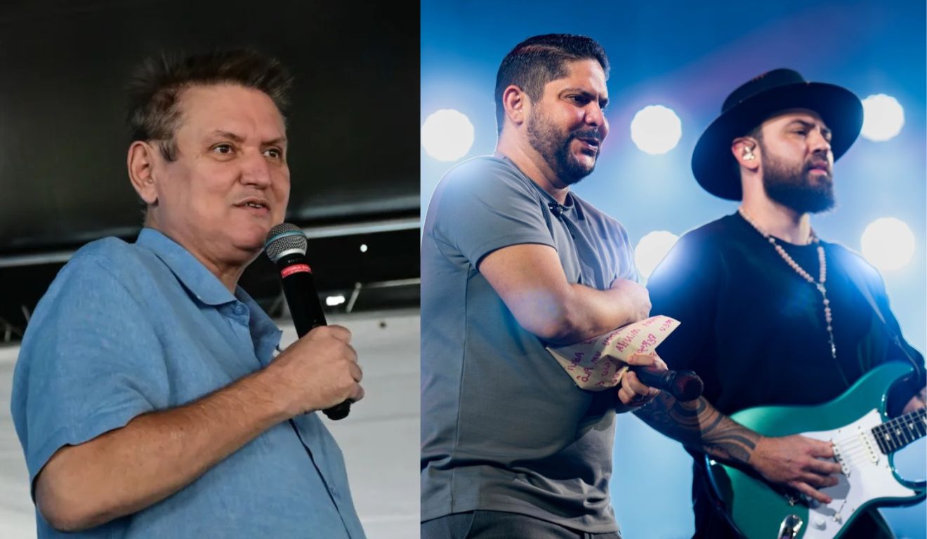 Fotos: Thiago Soares/Folha Vitória e Divulgação/Jorge e Mateus