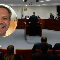 O major da reserva do Exército Ângelo Martins Denicoli será julgado em outubro pela Primeira Turma do STF. Foto: © Rosinei Coutinho/STF; Destaque: Reprodução/Redes sociais
