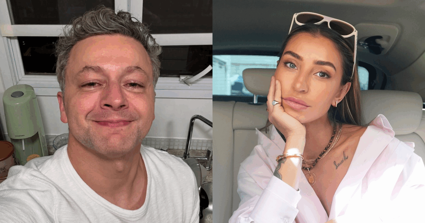 Lucas Lima e a influencer Mina Winkel (Foto:Reprodução/Instagram @minawinkel @lucas.lima)