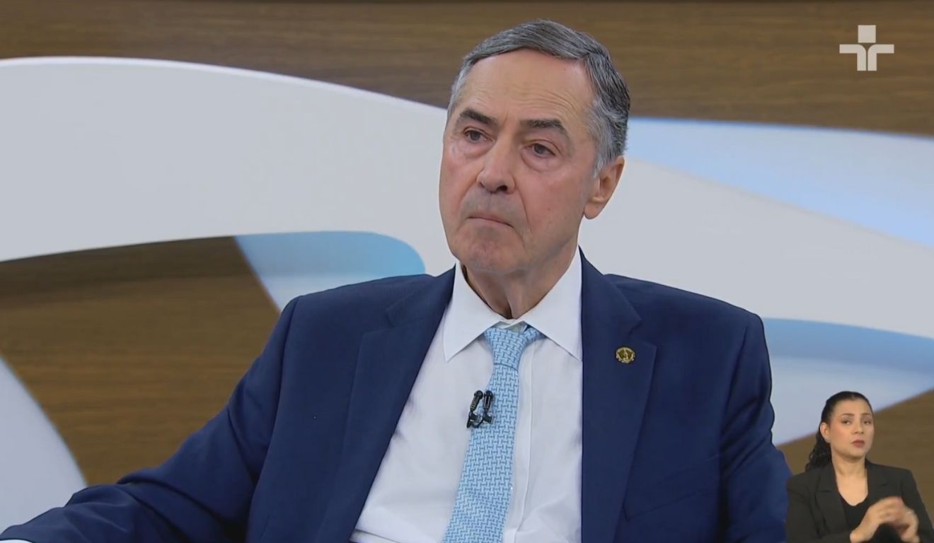 O presidente do STF, ministro Luís Roberto Barroso, em entrevista ao Roda Viva. O presidente do STF, ministro Luís Roberto Barroso, em entrevista ao Roda Viva.