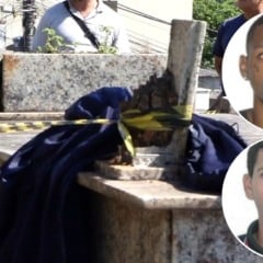 Vinicius Coutinho da Costa e Kayque Siqueira da Silva foram assassinados em cemitério. Foto: Montagem/ Folha Vitória 