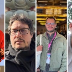 Kongjian Yu, arquiteto chinês , o documentarista Luiz Ferraz , o Cineasta Rubens Crispim Jr. e o piloto Marcelo Pereira