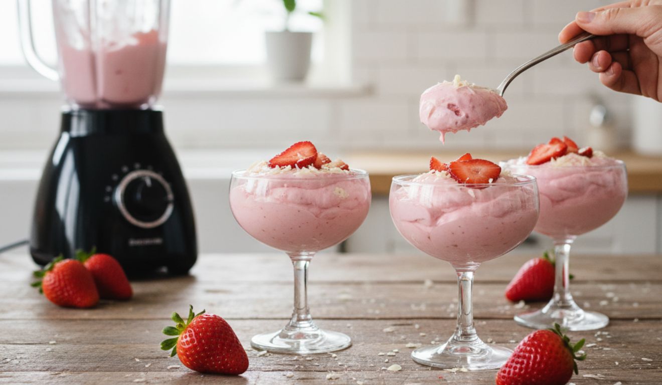 Esse mousse rápido com Tang vai revolucionar seus almoços em família