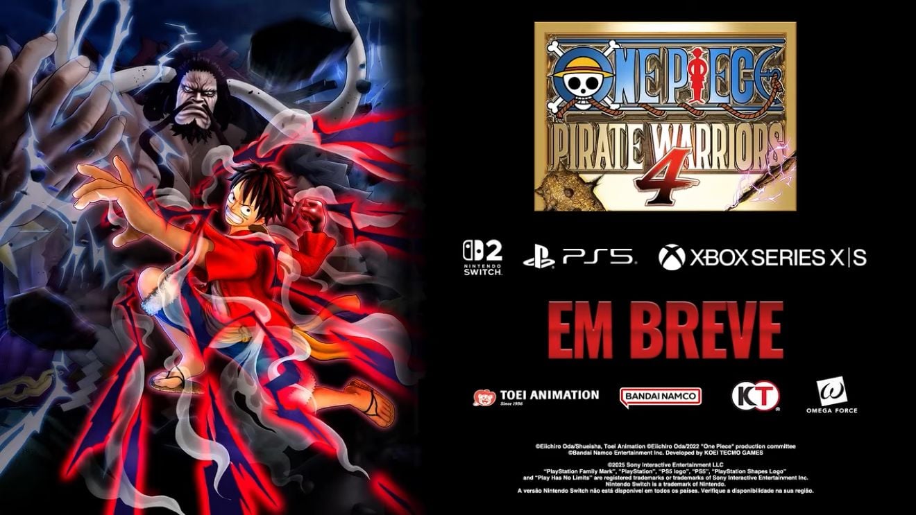 ONE PIECE PIRATE WARRIORS 4 chega ao Switch 2, PS5 e Xbox Series