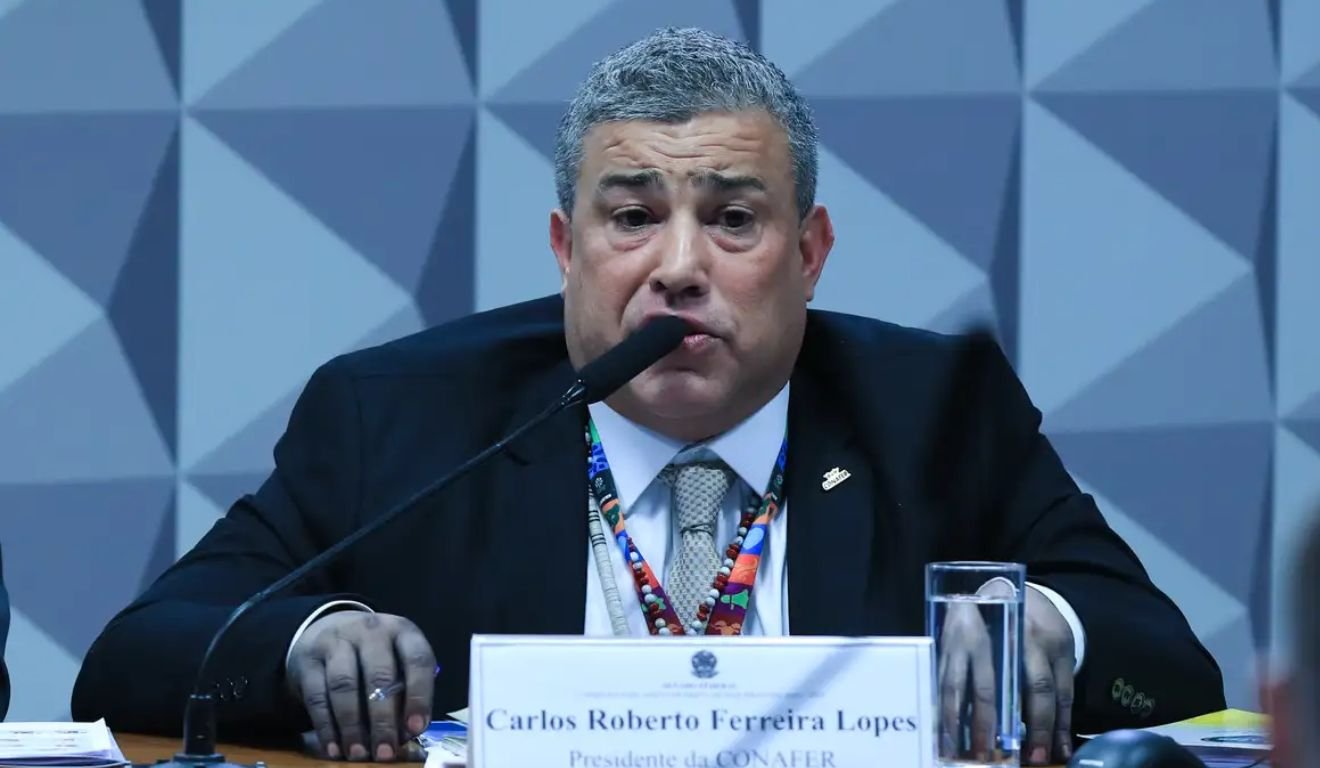 O presidente da Conafer, Carlos Roberto Ferreira Lopes.