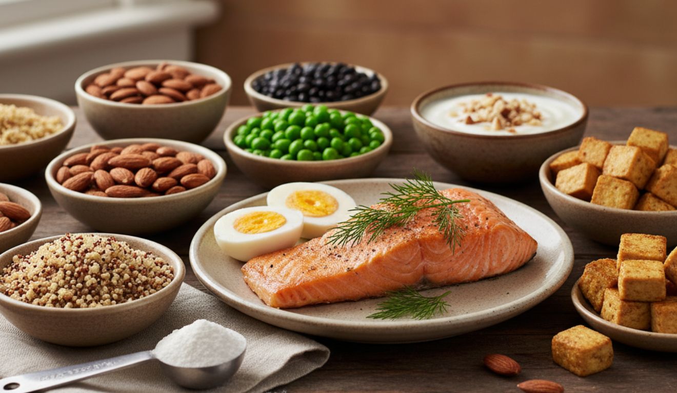 Proteína diária: descubra quanto seu corpo realmente precisa