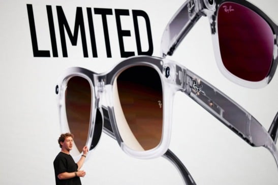 "Ferrari dos óculos", Ray-Ban inteligente da Meta com câmera 3K e IA tem fila de espera no ES (Foto: Ray-Ban/Divulgação)