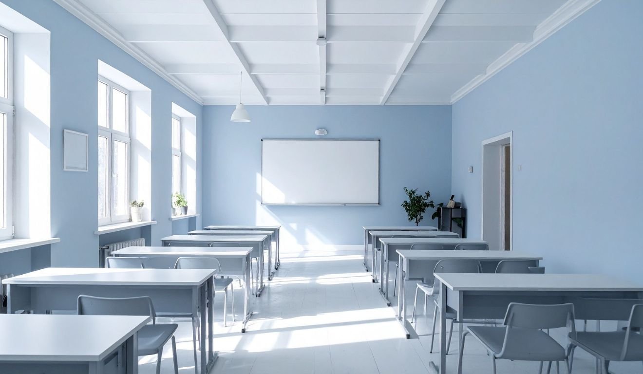 sala de aula vazia educação escola