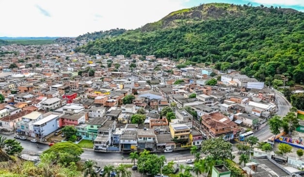 Grande São Pedro vista à partir do Mirante de Santos Reis (Foto: Leonardo Silveira/PMV)