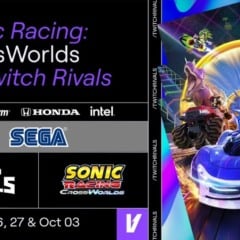 SEGA anuncia torneio de Sonic Racing: CrossWorlds no Twitch Rivals