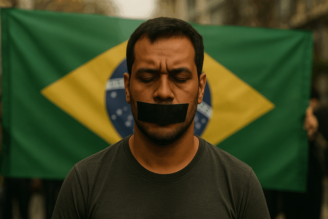 Silêncio Premiado: A Crise da Liberdade de Expressão no Brasil