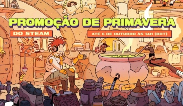 Confira a lista de jogos com 90% de desconto da Steam Autumn Sale 2025