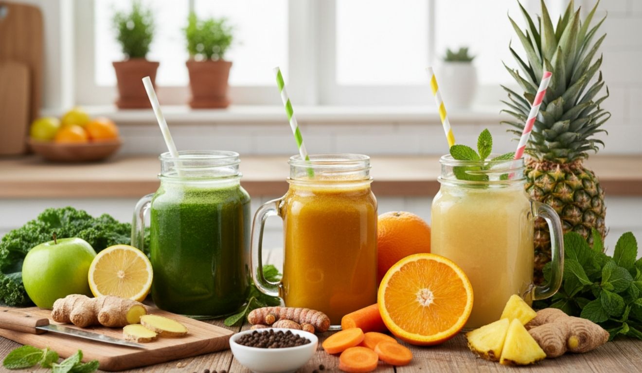 Suco anti-inflamatório: o aliado natural contra a balança e doenças do coração