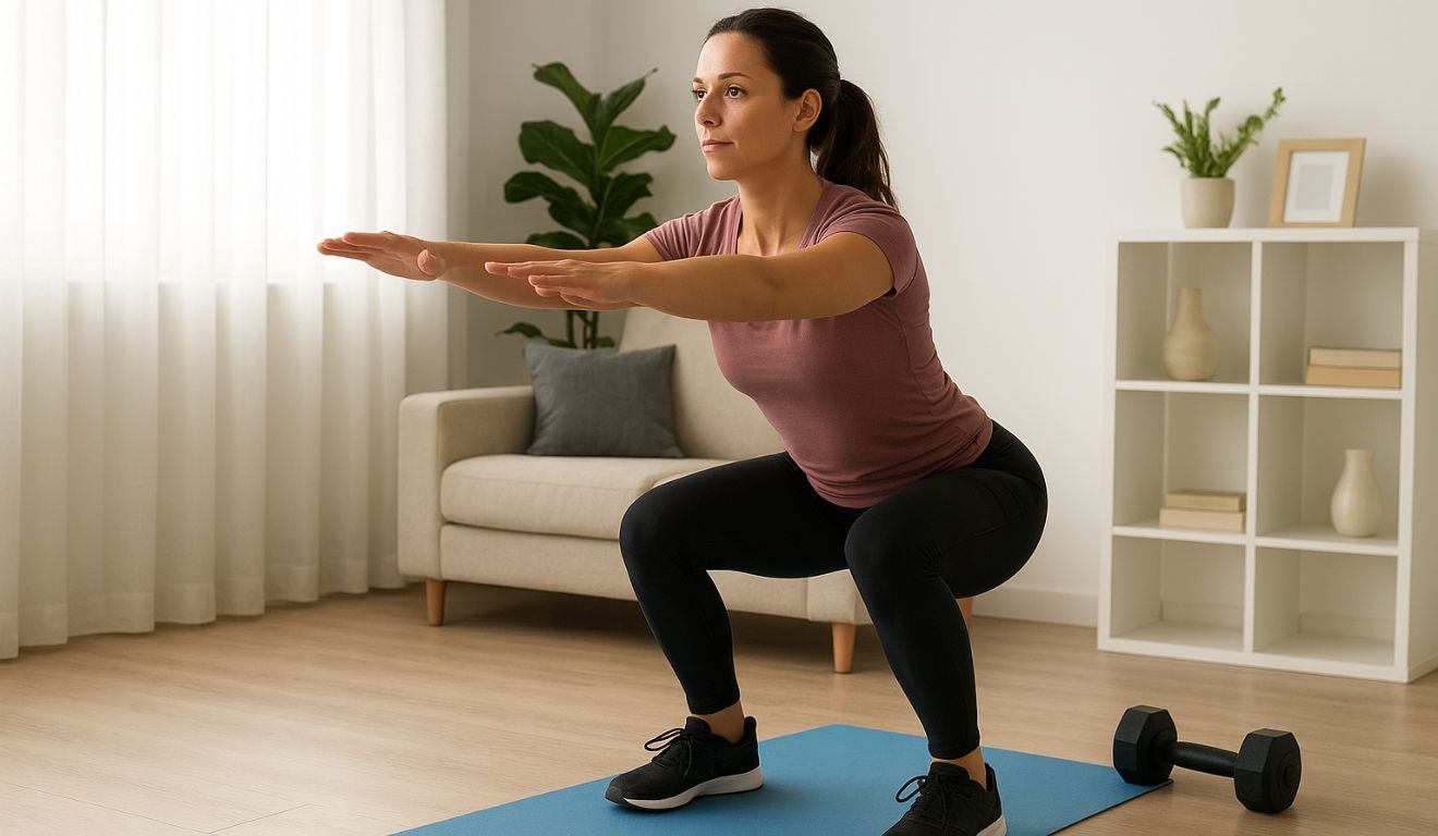 Exercícios fáceis para entrar em forma sem gastar