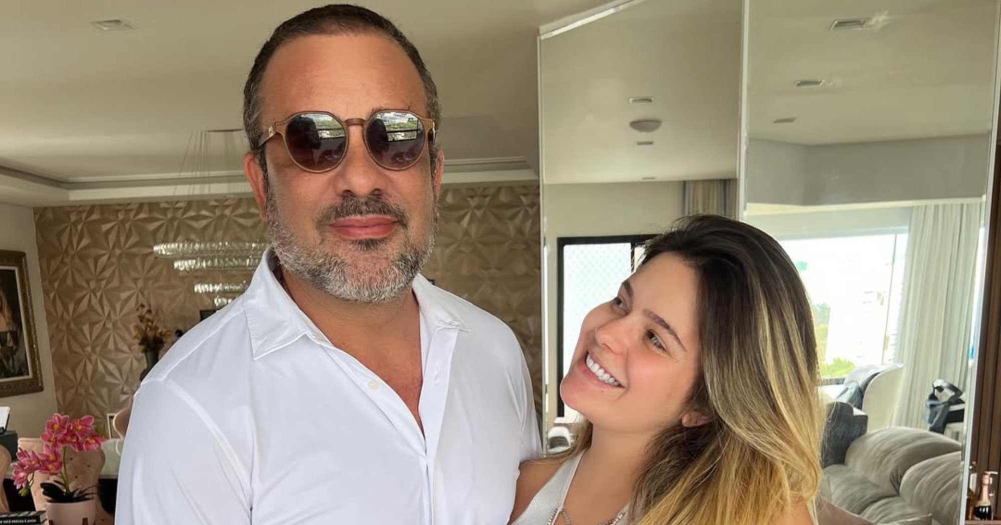 Viih Tube e o pai, Fabiano Moraes (Foto:Reprodução/Instagram @ fabiano.moraes)