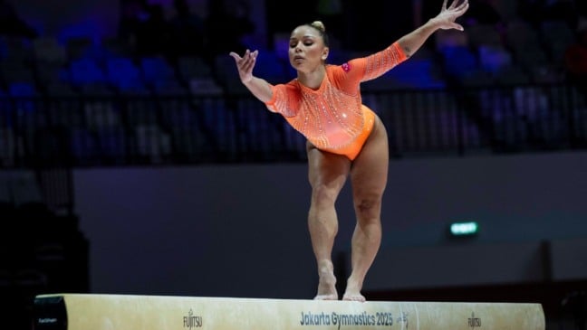 Mundial de Ginástica Artística. Jacarta, Indonésia. Flávia Saraiva. 21/10/2025