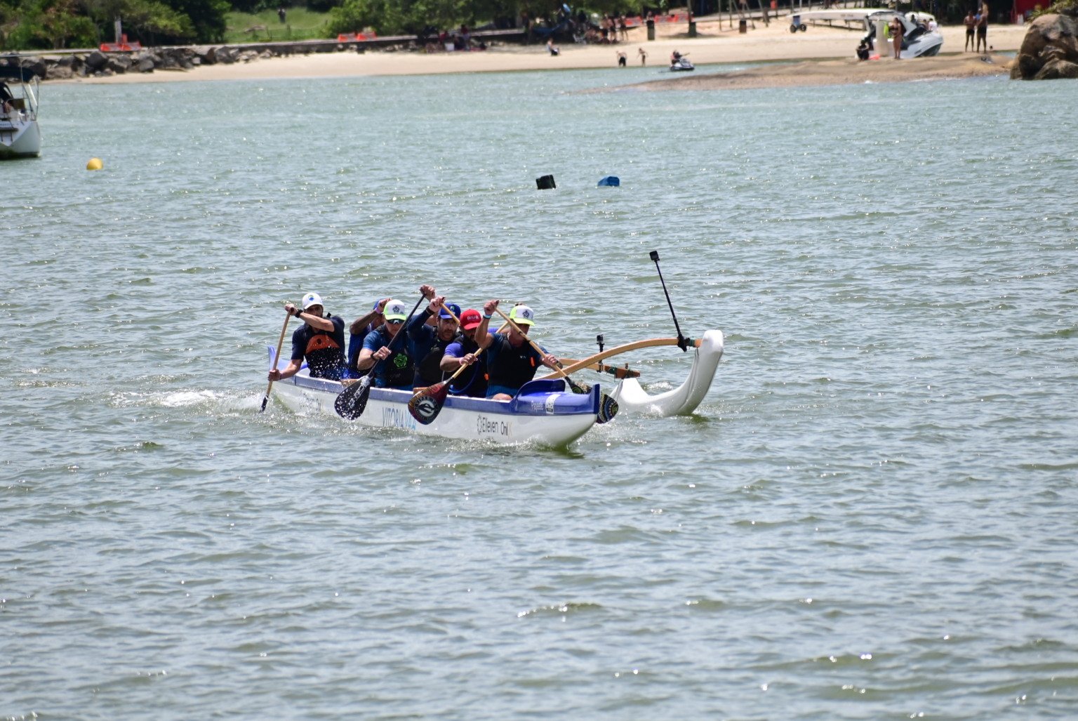 3° Etapa do Estadual de Va'a. Canoa Havaiana. Curva da Jurema, Vitória