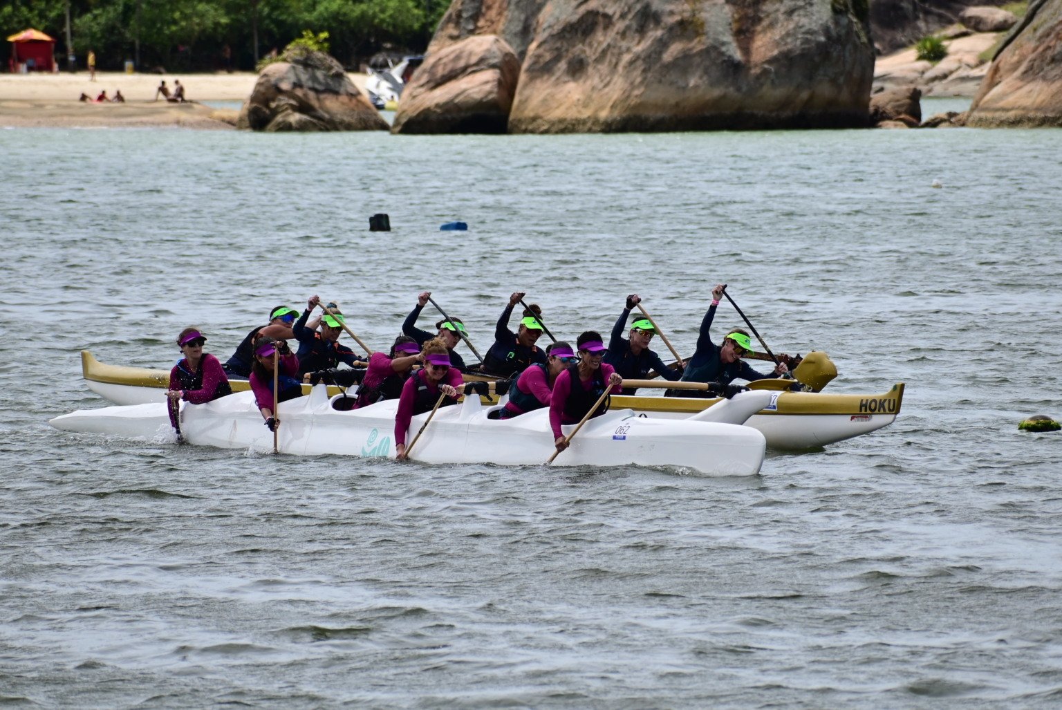 3° Etapa do Estadual de Va'a. Canoa Havaiana. Curva da Jurema, Vitória