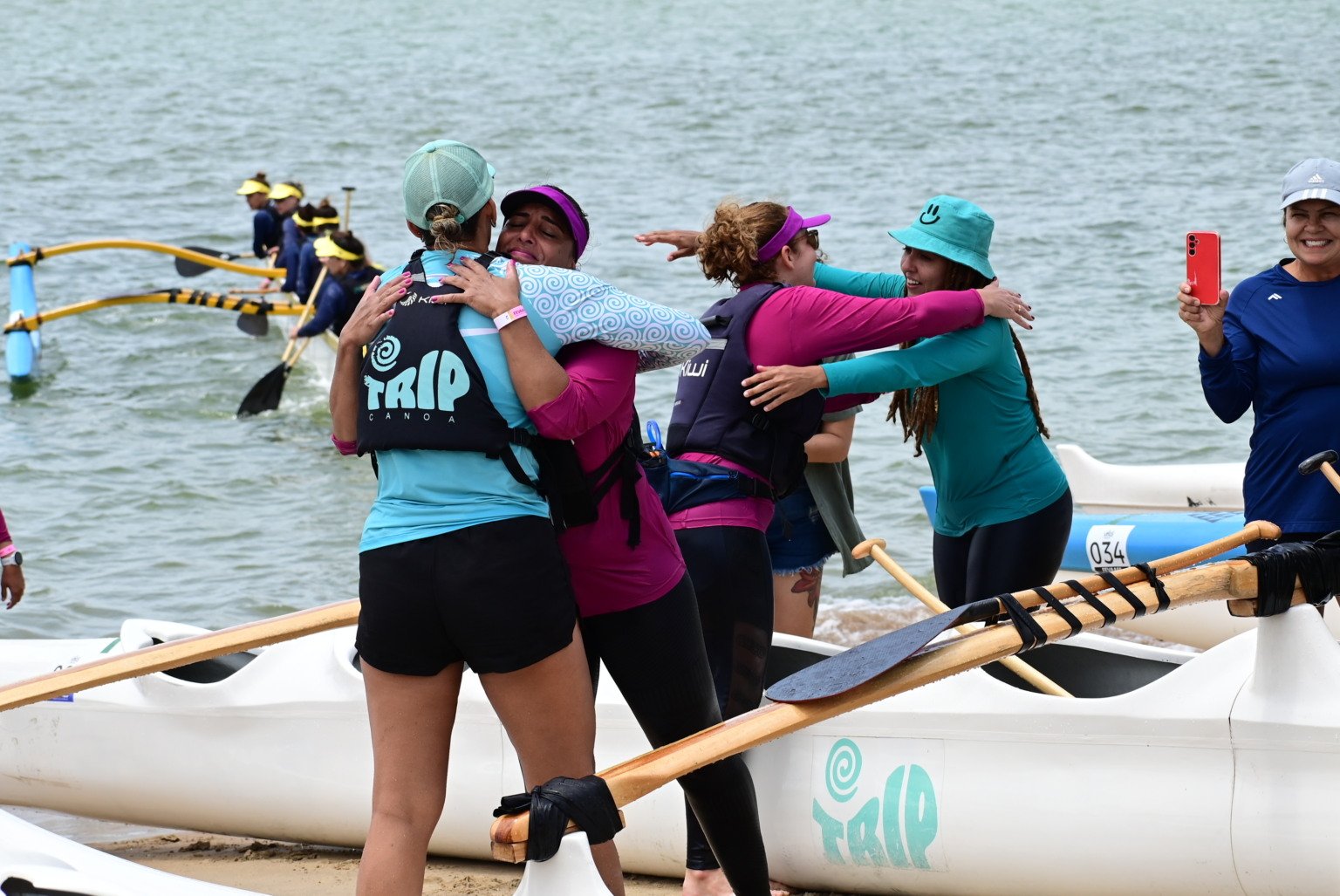 3° Etapa do Estadual de Va'a. Canoa Havaiana. Curva da Jurema, Vitória