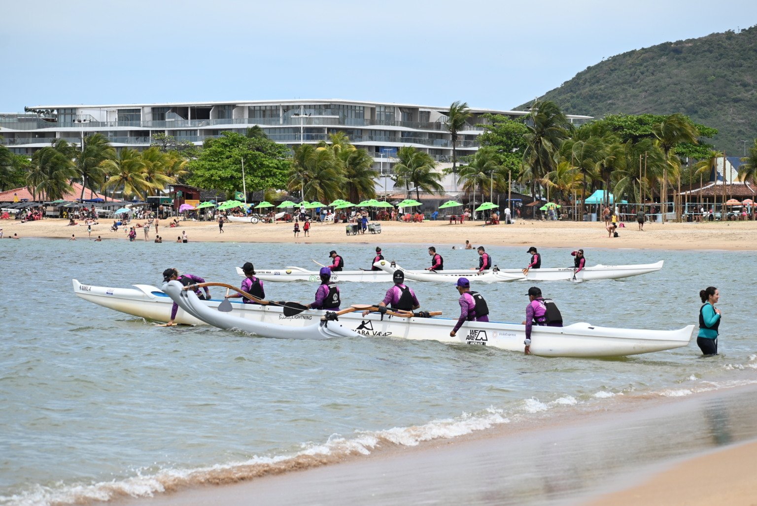 3° Etapa do Estadual de Va'a. Canoa Havaiana. Curva da Jurema, Vitória