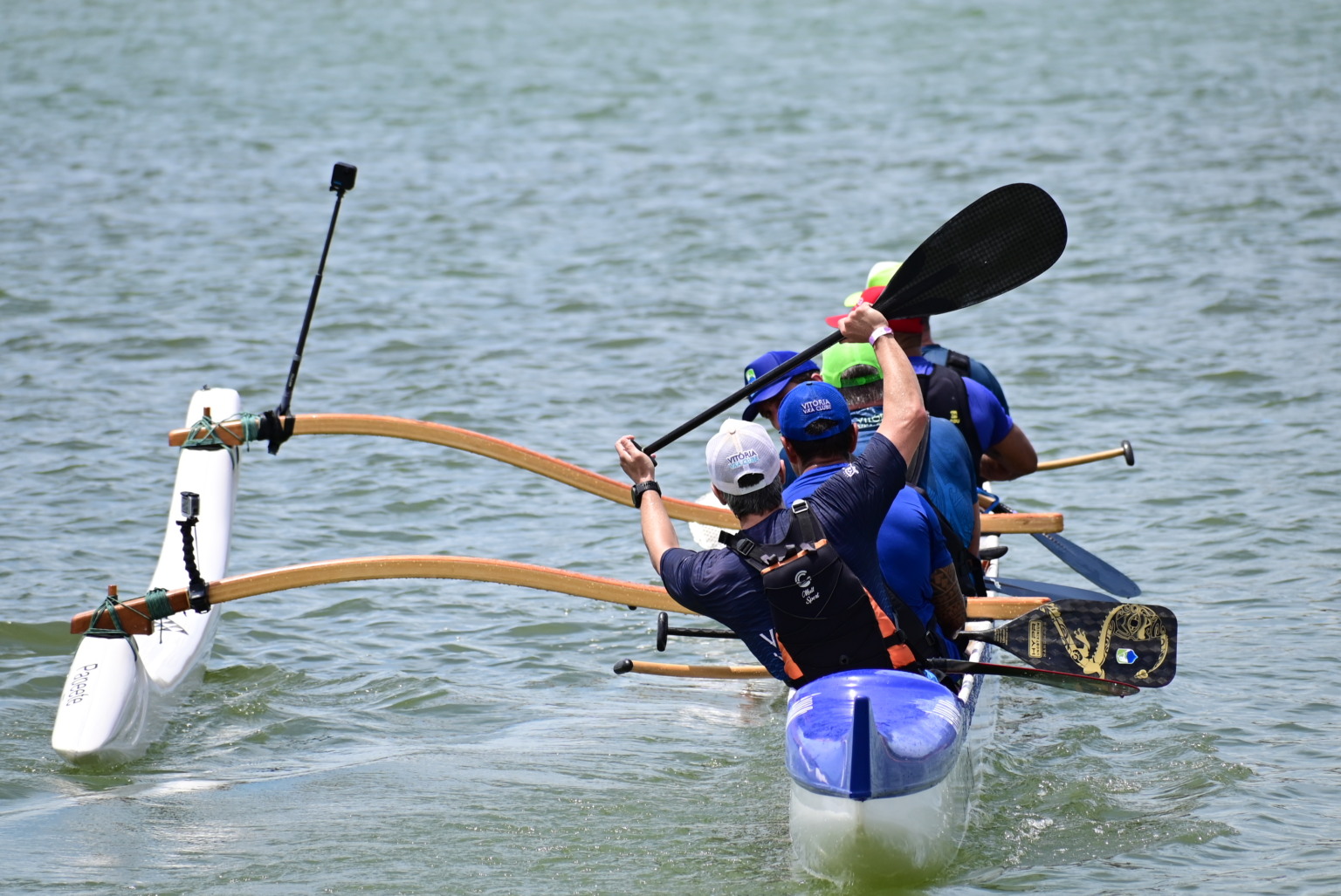 3° Etapa do Estadual de Va'a. Canoa Havaiana. Curva da Jurema, Vitória