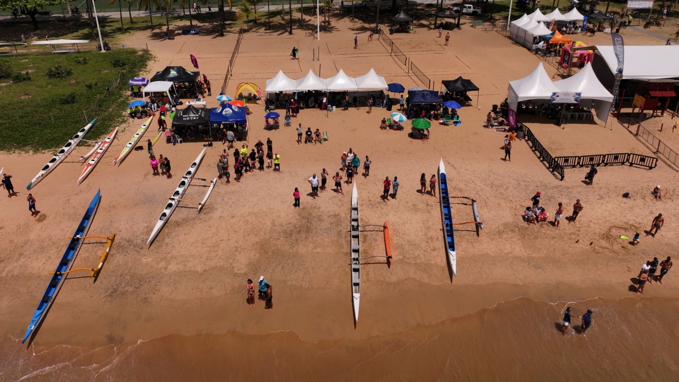 3° Etapa do Estadual de Va'a. Canoa Havaiana. Curva da Jurema, Vitória