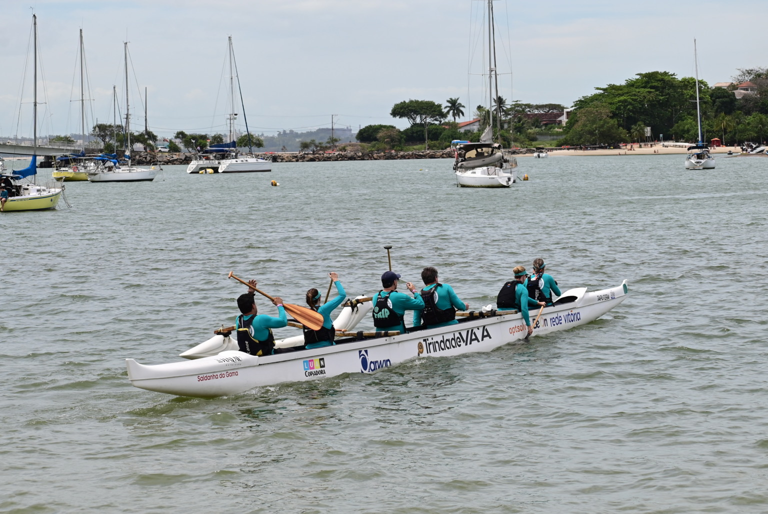 3° Etapa do Estadual de Va'a. Canoa Havaiana. Curva da Jurema, Vitória