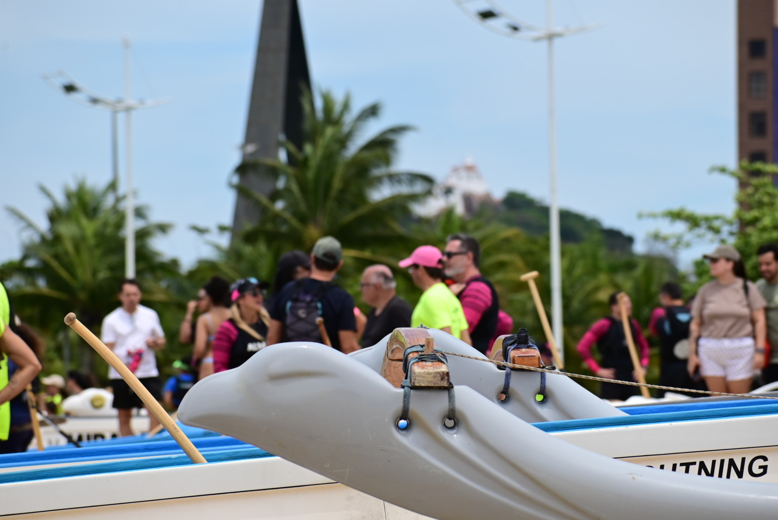 3° Etapa do Estadual de Va'a. Canoa Havaiana. Curva da Jurema, Vitória