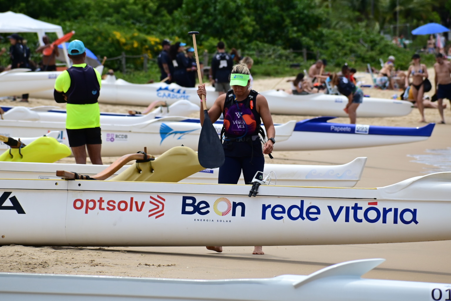 3° Etapa do Estadual de Va'a. Canoa Havaiana. Curva da Jurema, Vitória